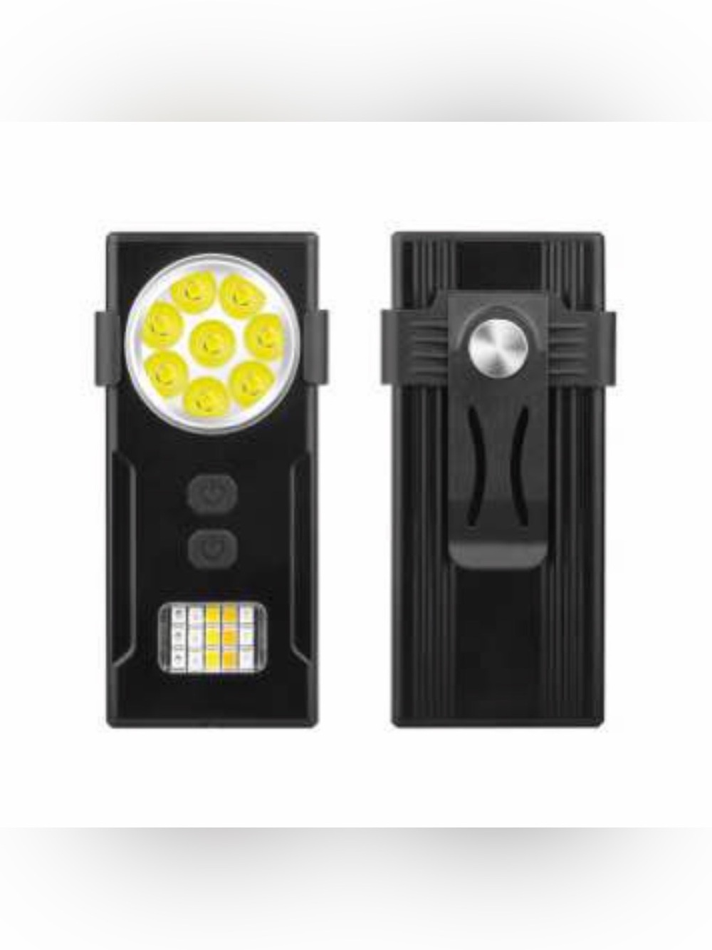 LED Keychain Flashlight Compact Design with Fast Charging and Magnet Base
